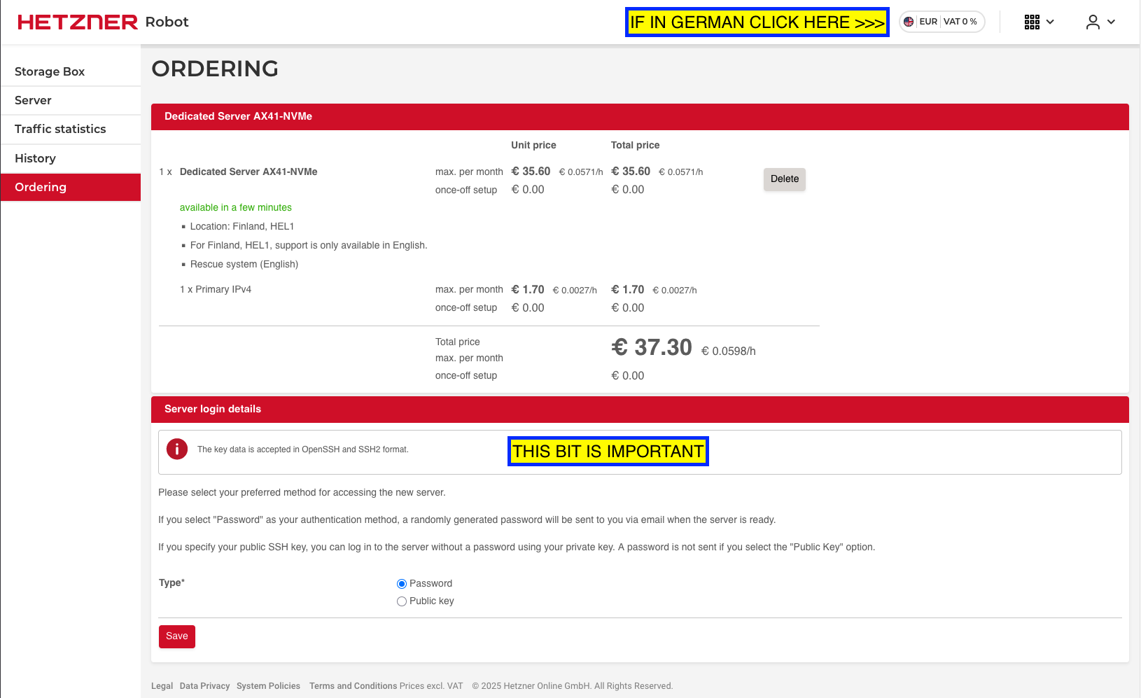 Setting up SSH part 1